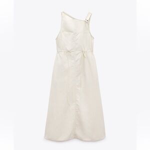 Zara Asymmetrical Nylon Dress